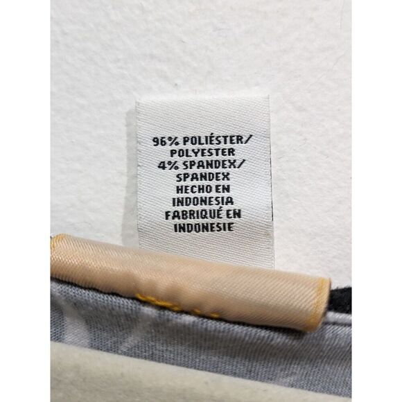 Ruby Rd Black & White Tropical Print Neon Trim 3/4 Sleeve V Neck Tunic Top, 3X - Picture 10 of 11